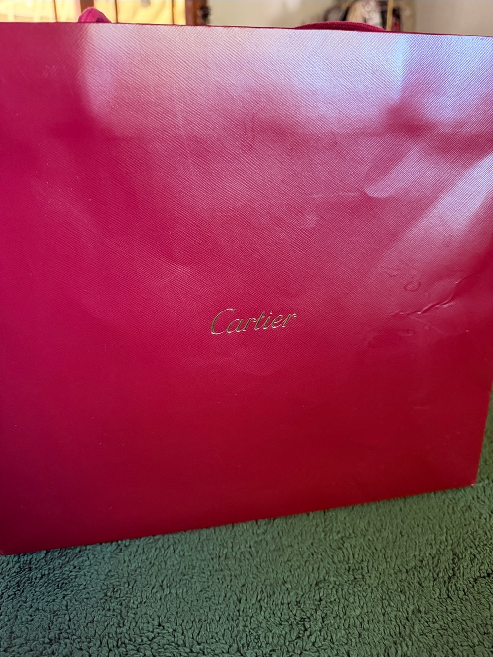 Cartier Paper Bag